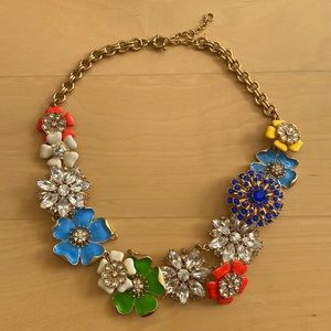 Multicolored Floral Necklace